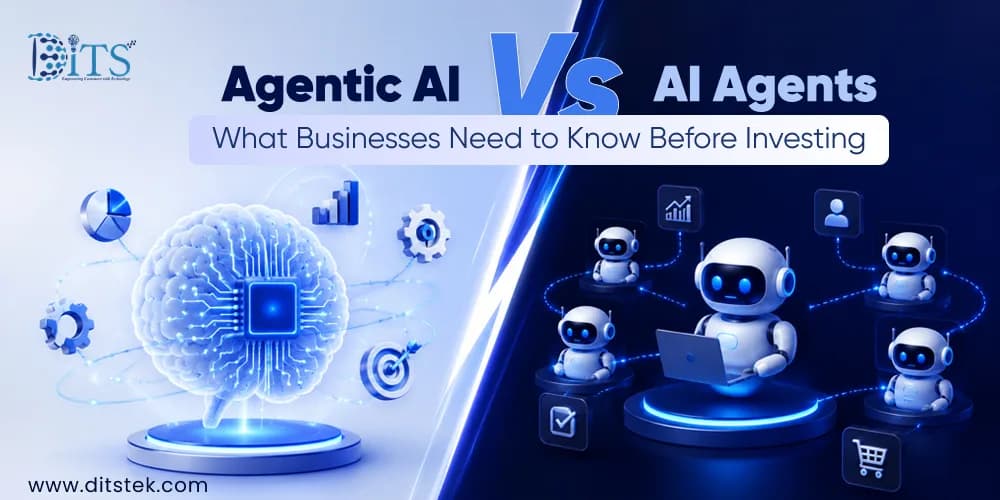 Agentic AI vs AI Agents: What Businesses Need to Know Before Investing