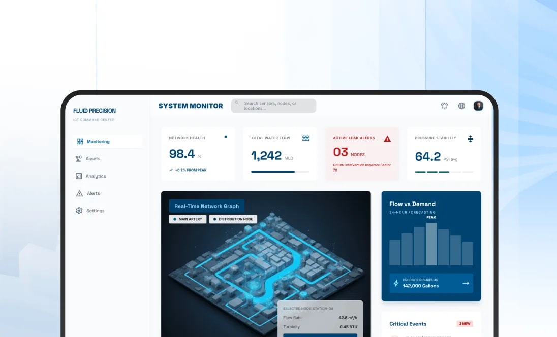 IoT Smart Water Management System Development