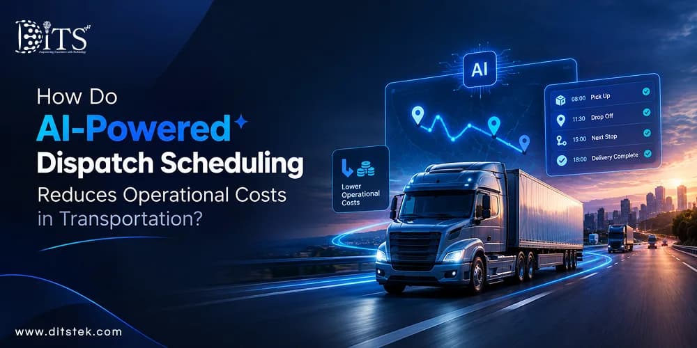 How Do AI-Powered Dispatch Scheduling Reduces Operational Costs in Transportation?