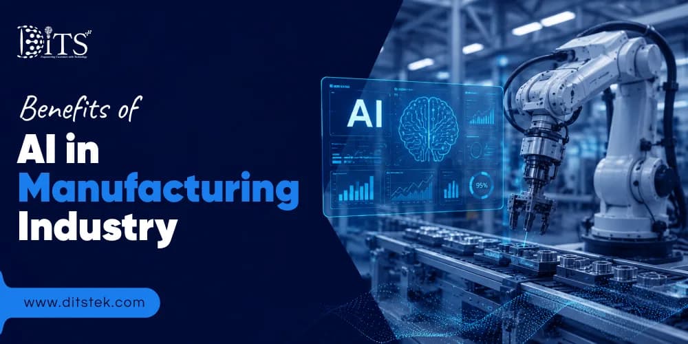 Benefits of AI in Manufacturing Industry