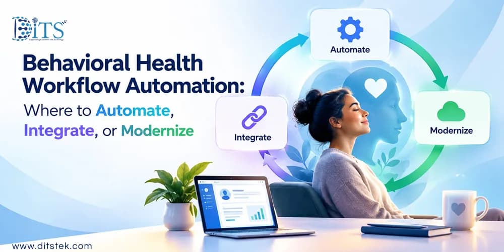 Behavioral Health Workflow Automation: Where to Automate, Integrate, or Modernize