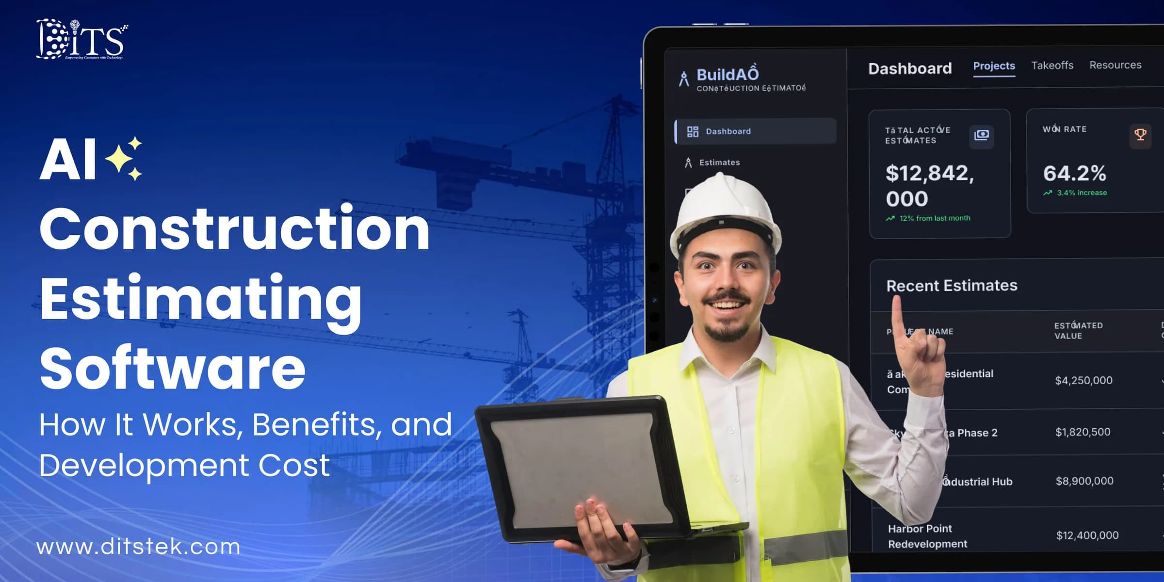 AI Construction Estimating Software: How It Works, Benefits, and Development Cost
