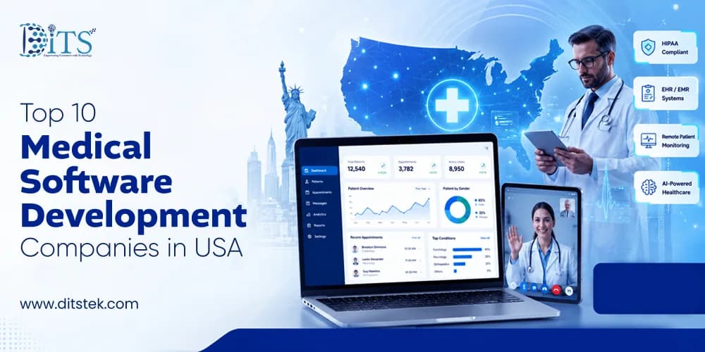 Top 10 Medical Software Development Companies in USA