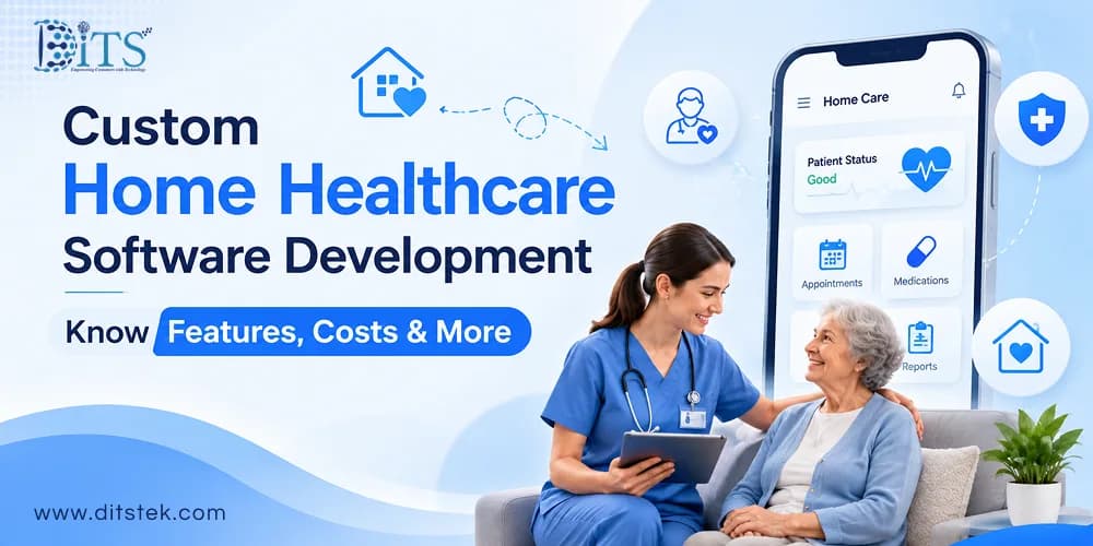 Custom Home Healthcare Software Development - Know Features, Costs and More