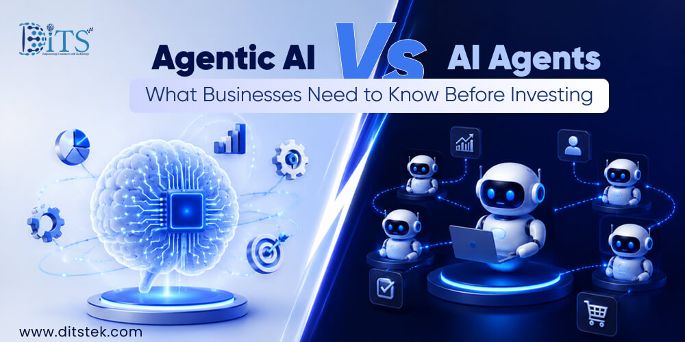 Agentic AI vs AI Agents: What Businesses Need to Know Before Investing