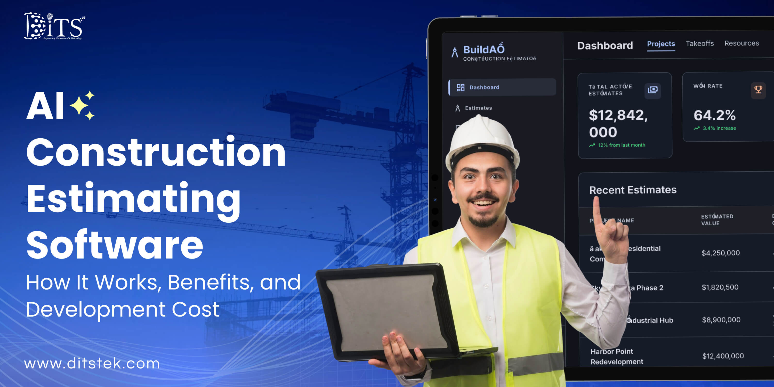 AI Construction Estimating Software: How It Works, Benefits, and Development Cost