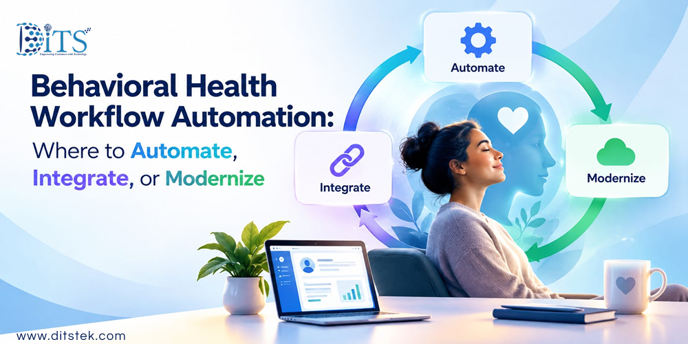 Behavioral Health Workflow Automation: Where to Automate, Integrate, or Modernize