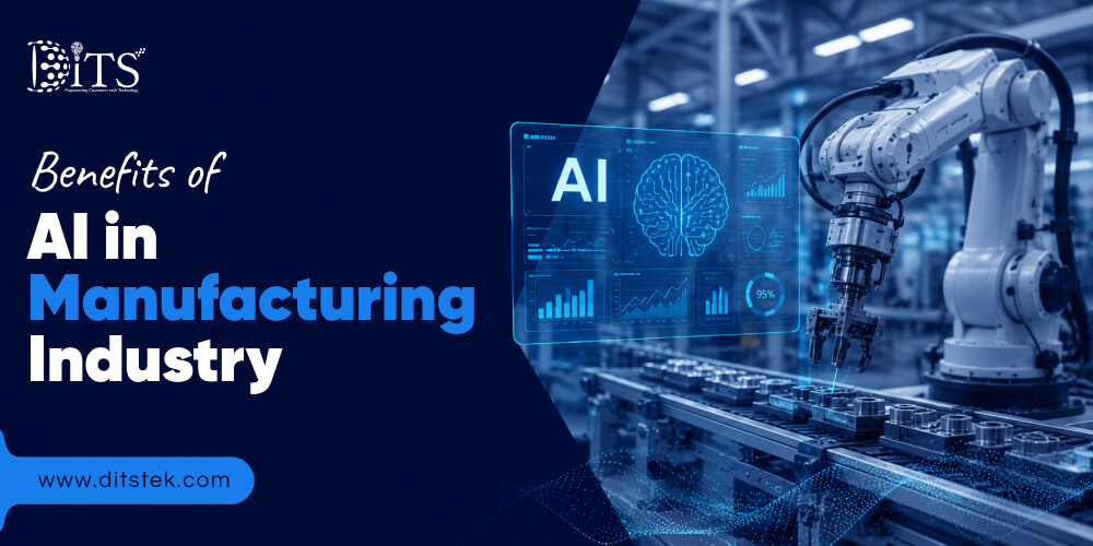 Benefits of AI in Manufacturing Industry