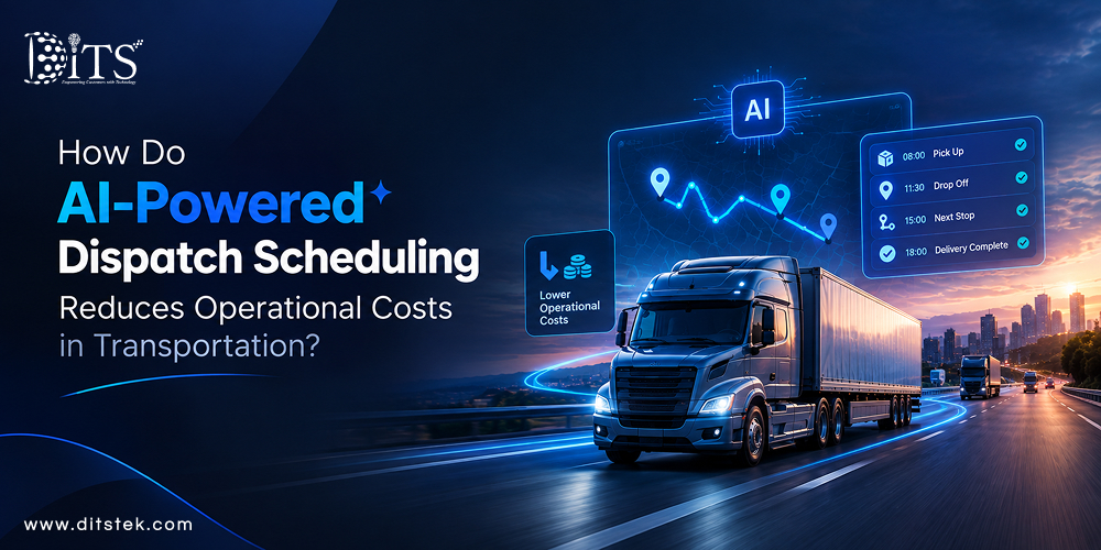 How Do AI-Powered Dispatch Scheduling Reduces Operational Costs in Transportation?