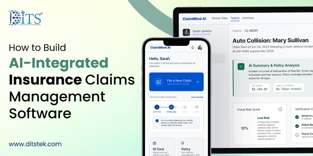 How to Build AI-Integrated Insurance Claims Management Software