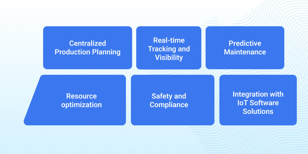 Key Features of Production Management Systems for Mining