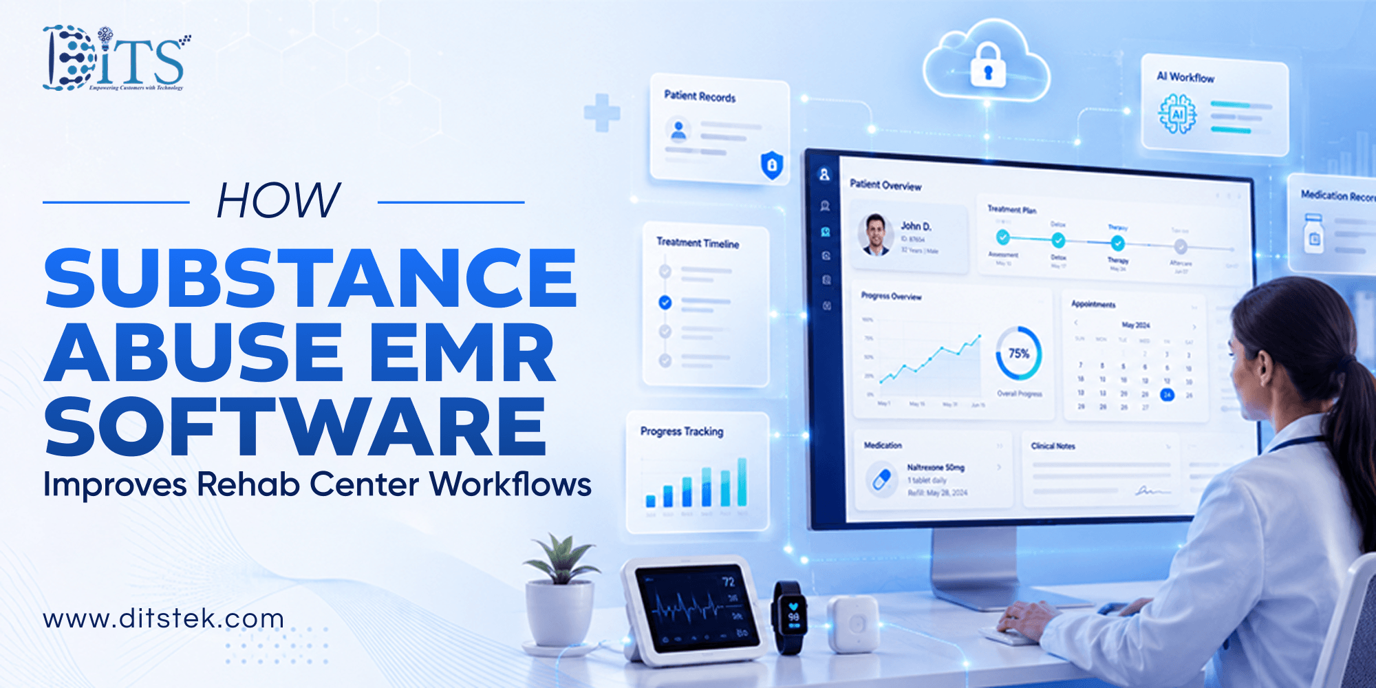 How Substance Abuse EMR Software Improves Rehab Center Workflows
