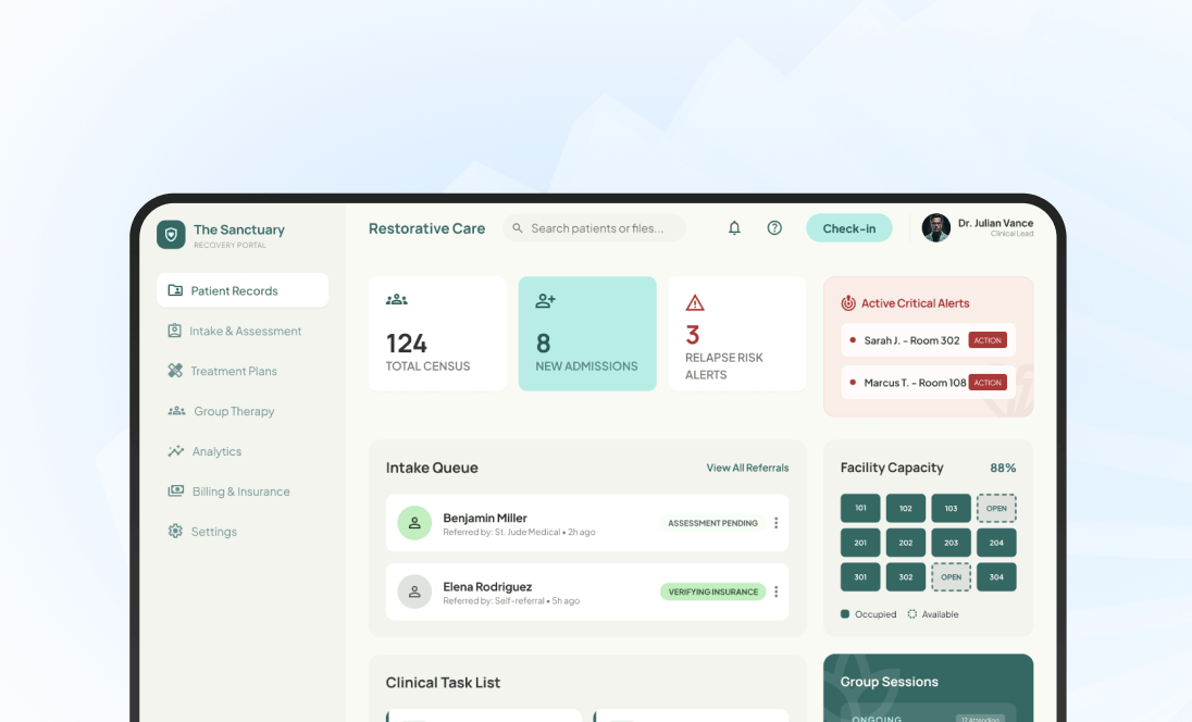 Addiction & Substance Abuse Management Software