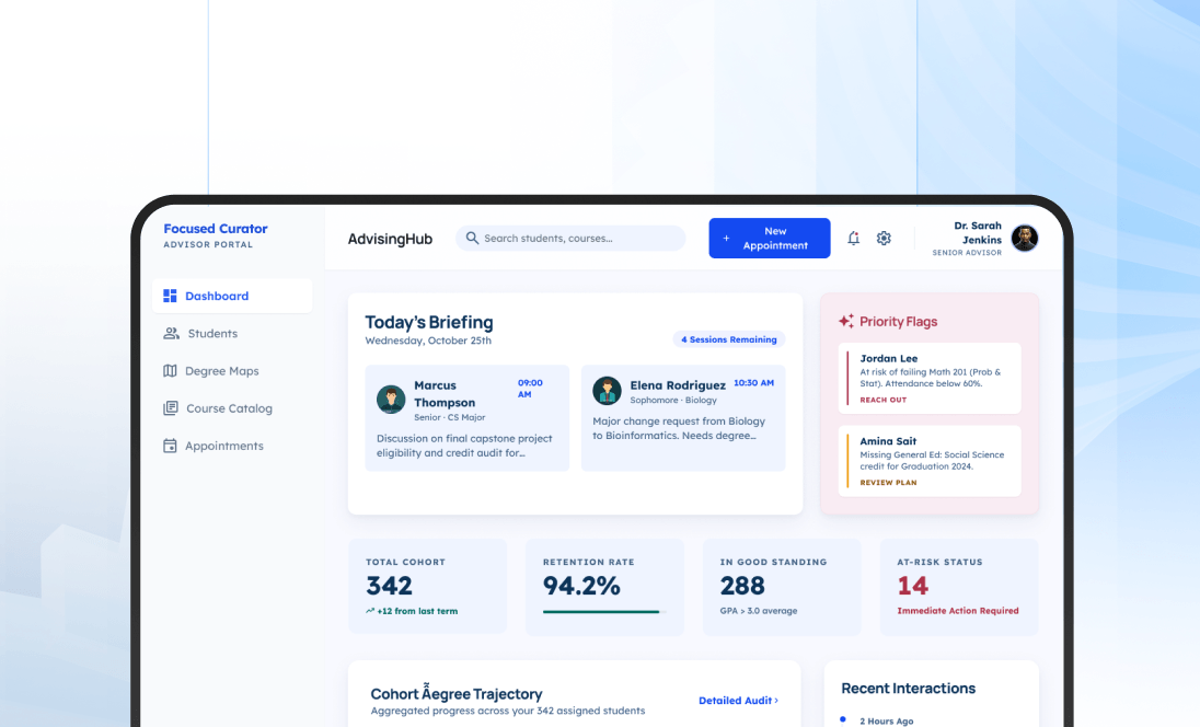 Academic Advising & Degree Planning Platform