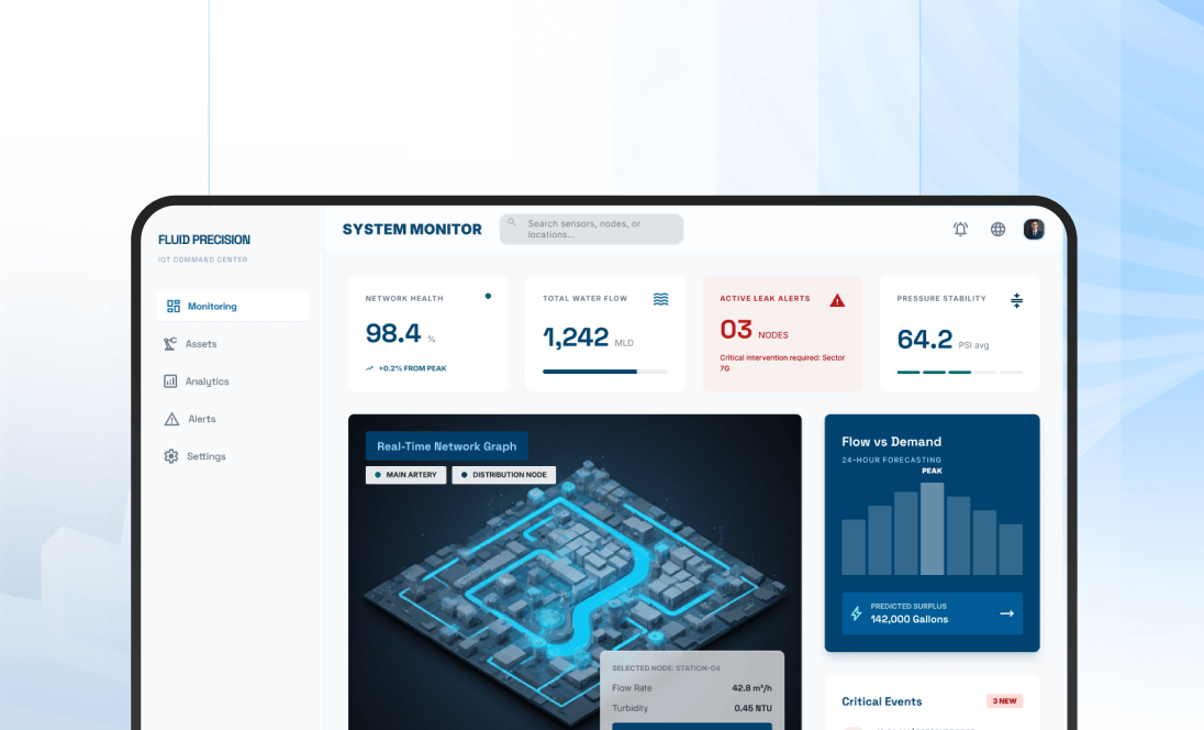 IoT Smart Water Management System Development